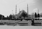 Old Man at Sultanahmet Cami