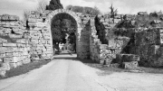 Ancient Wall Of Paestum